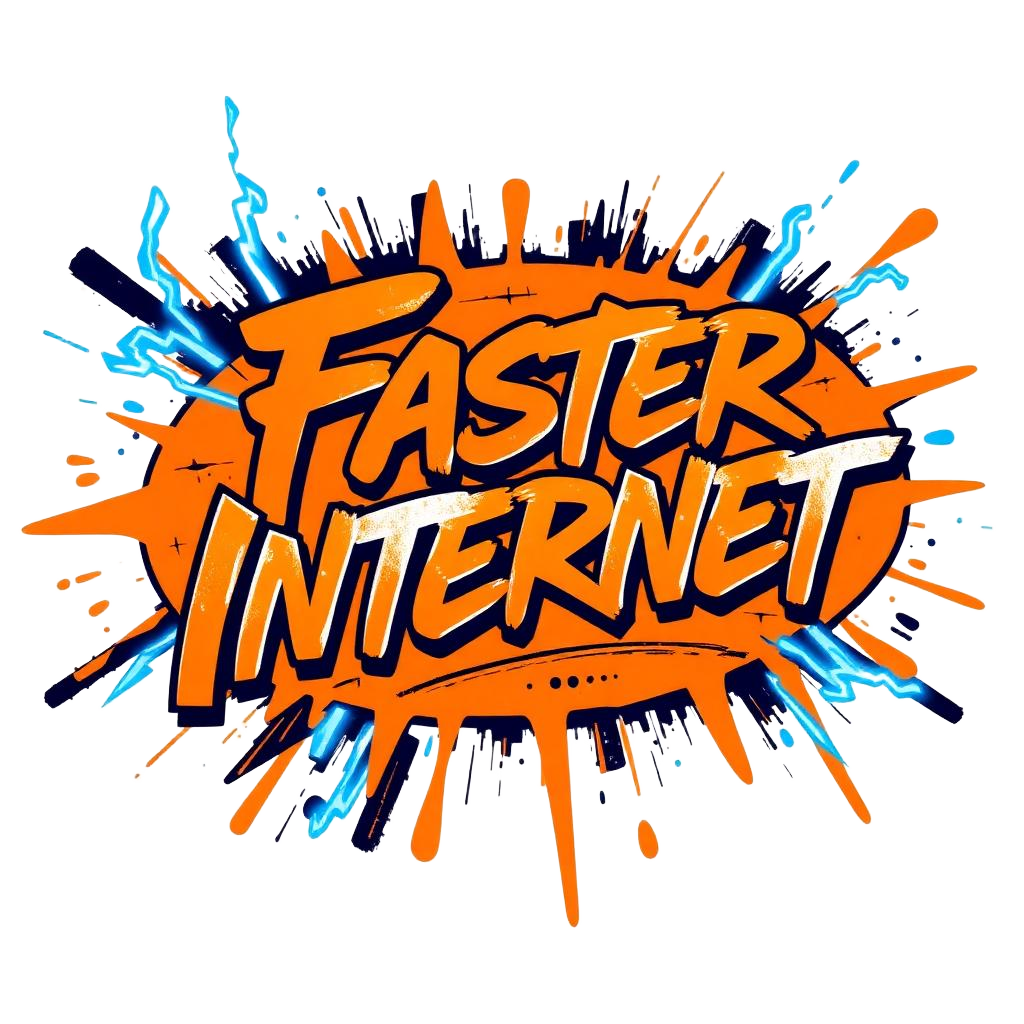 Faster Internet — speed and connectivity graphic